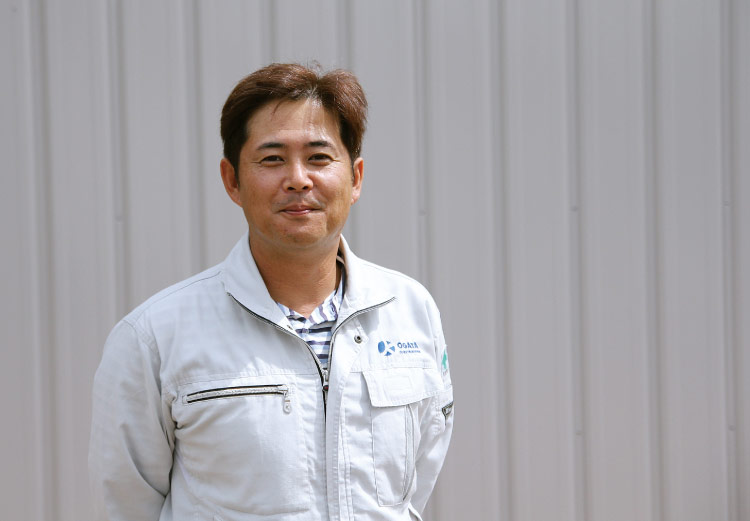 熊本・菊池で土木工事を手がける緒方建設の従業員
