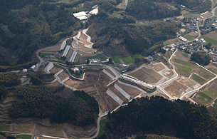 熊本は菊池を中心に土木を手がける緒方建設の農業基盤整備